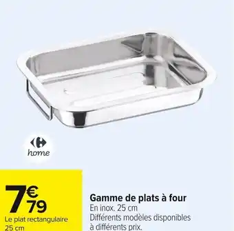 Carrefour Market Gamme de plats à four offre
