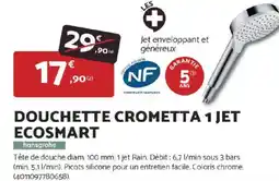 Bricomarché Douchette crometta 1 jet ecosmart offre