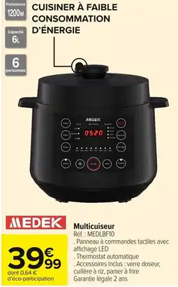 Carrefour Market Multicuiseur offre