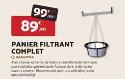 Bricomarché Panier filtrant complet offre
