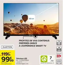 Carrefour Market Téléviseur led offre