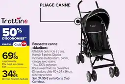 Carrefour Market Poussette canne maribor offre