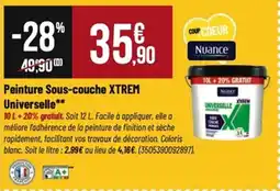 Tridôme NUANCE Peinture sous-couche xtrem universelle offre