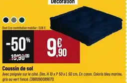 Tridôme Coussin de sol offre
