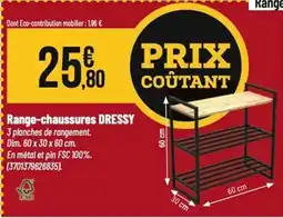 Tridôme Range-chaussures dressy offre