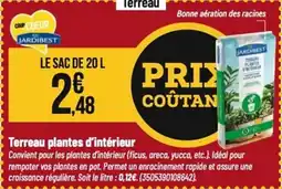 Tridôme Terreau plantes d'intérieur offre