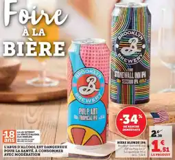 Hyper U Biere blonde ipa offre