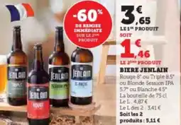 Hyper U Biere jenlain offre