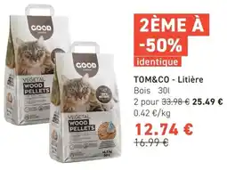 Tom&Co Tom&co - Litière Bois offre