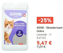 Tom&Co GOOD - Désodorisant litière offre