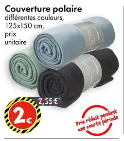 TEDi Couverture polaire offre
