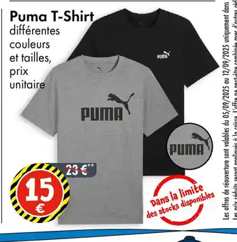TEDi PUMA T-shirt offre