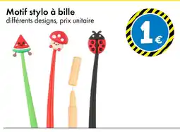 TEDi Motif stylo à bille offre