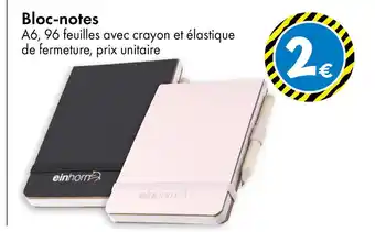 TEDi Bloc-notes offre