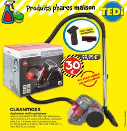 TEDi CLEANMAXX Aspirateur multi-cyclonique offre
