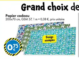 TEDi Papier cadeau offre