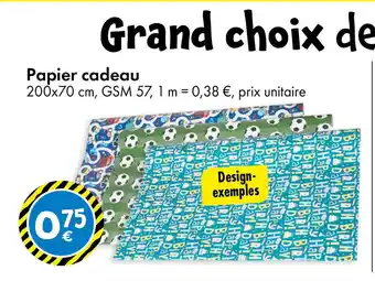 TEDi Papier cadeau offre