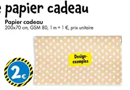 TEDi Papier cadeau offre