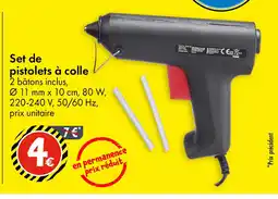 TEDi Set de pistolets à colle offre