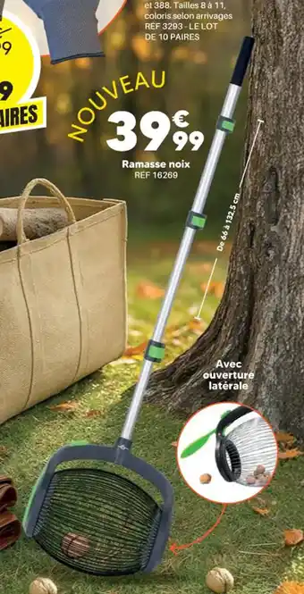 Shopix Ramasse noix offre