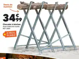 Shopix Chevalet à bûches offre