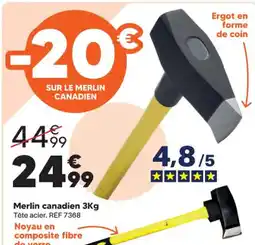 Shopix Merlin canadien offre
