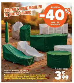 Shopix Housses mobilier de jardin offre