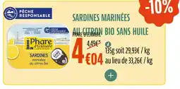 La Vie Claire Sardines marinées offre