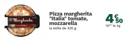 Picard Pizza margherita "Italia" tomate, mozzarella offre