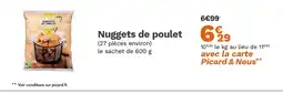 Picard Nuggets de poulet offre