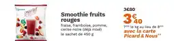 Picard Smoothie fruits rouges offre