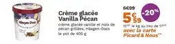Picard Crème glacée Vanilla Pécan offre
