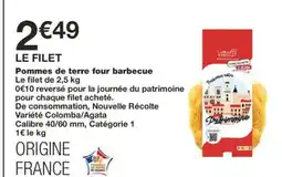 Monoprix Pommes de terre four barbecue offre