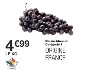 Monoprix Raisin Muscat offre