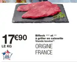 Monoprix Bifteck et à griller en caissette offre