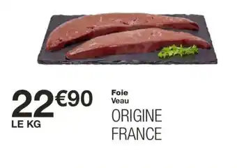 Monoprix Foie Veau offre