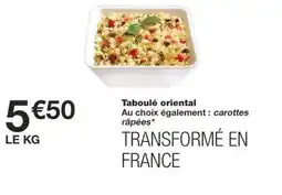 Monoprix Taboulé oriental offre