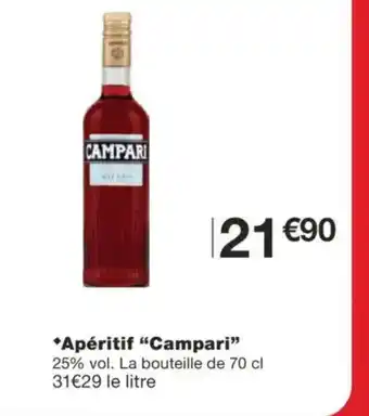 Monoprix CAMPARI Apéritif offre