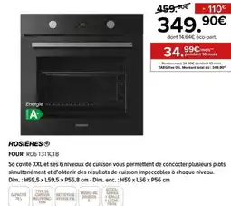 Gitem ROSIERES Four ro6 t3t1ctb offre