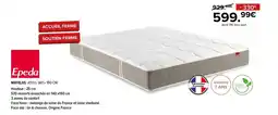 Gitem EPEDA Matelas atoll 140 x 190 cm offre