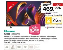 Gitem HISENSE Tv qled 55e79nq pro offre