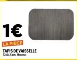 Centrakor Tapis de vaisselle 32x44,5 cm offre