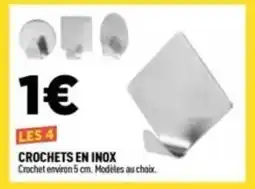 Centrakor Crochets en inox offre