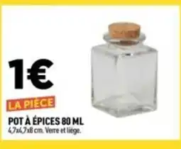 Centrakor Pot à épices offre