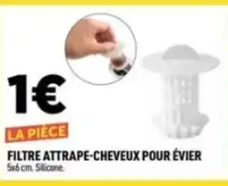 Centrakor Filtre attrape-cheveux pour évier offre