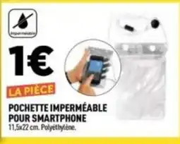 Centrakor Pochette imperméable pour smartphone 11,5x22 cm offre