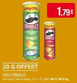 Match Tuiles pringles offre