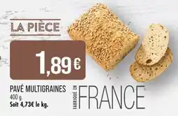 Match Pavé multigraines offre