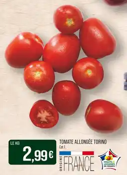 Match Tomate allongée torino offre