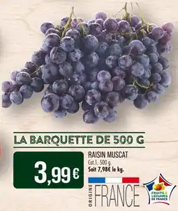 Match Raisin muscat offre